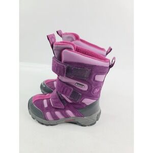 Merrell Kids Winter Boots, Girl, Size US 10, Purple